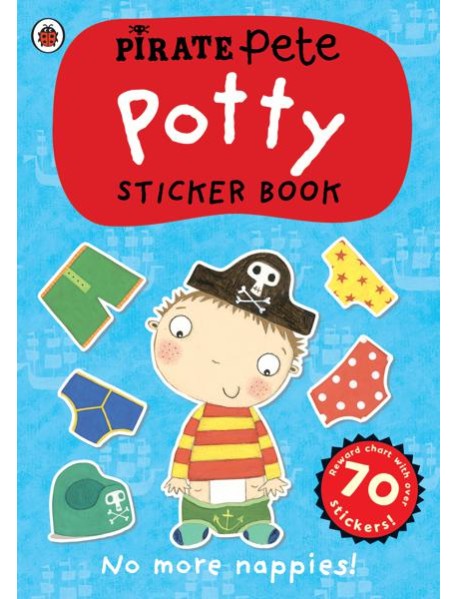 Pirate Petes Potty sticker activity book