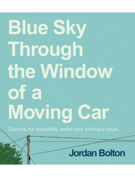 Blue Sky Through the Window of a Moving