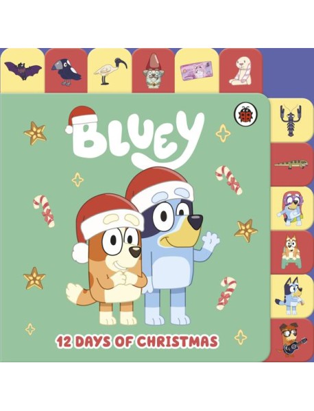 Bluey 12 Days of Christmas Tabbed Board