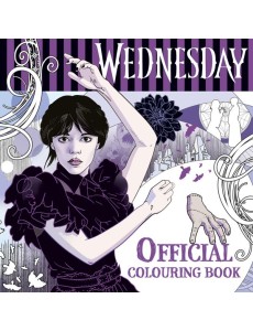 Wednesday Official Colouring Book