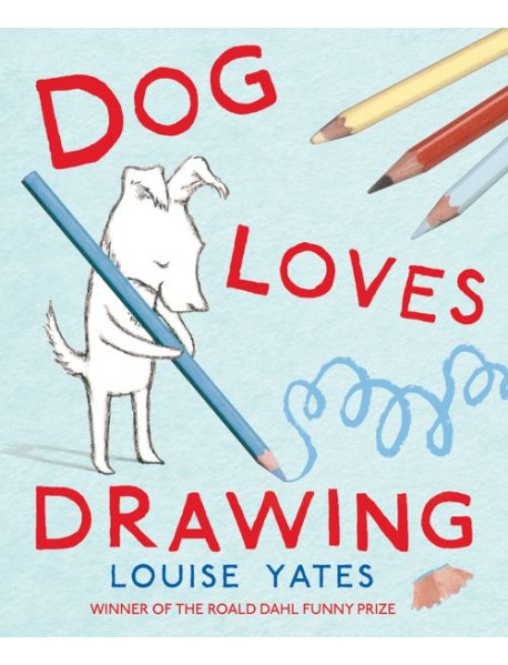 Dog Loves Drawing