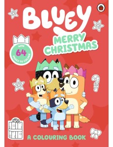 Bluey Merry Christmas A Colouring Book
