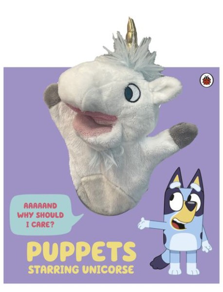 Bluey Puppets Starring Unicorse