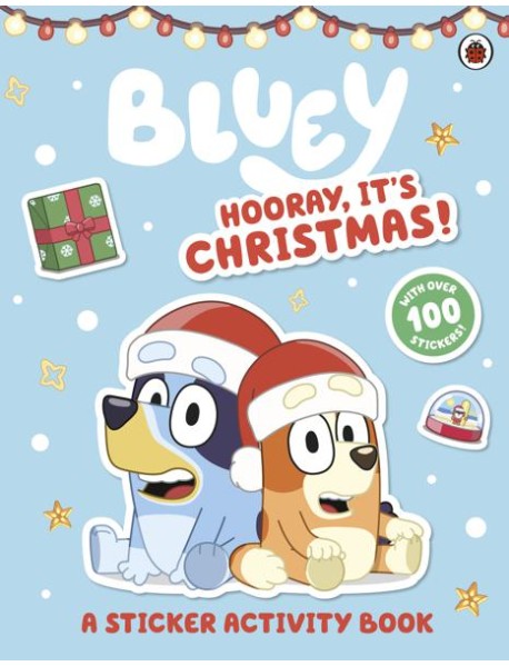 Bluey Hooray Its Christmas Sticker Acti