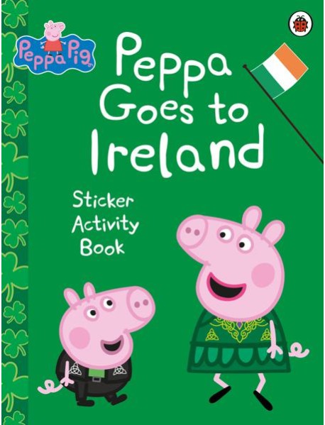 Peppa Pig Peppa Goes to Ireland Sticker