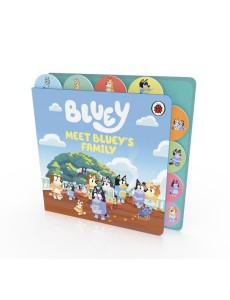 Bluey Meet Blueys Family Tabbed Board