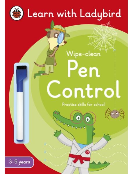 Pen Control A Learn with Ladybird Wipe