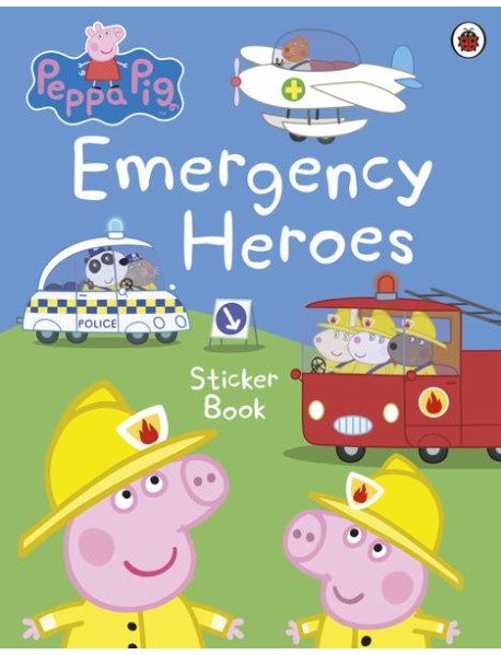 Peppa Pig Emergency Heroes Sticker Book