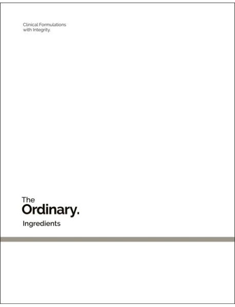 The Ordinary