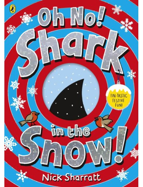 Oh No Shark in the Snow