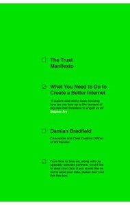 The Trust Manifesto