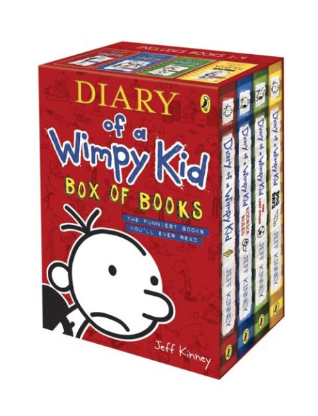 Diary of a Wimpy Kid Box of Books