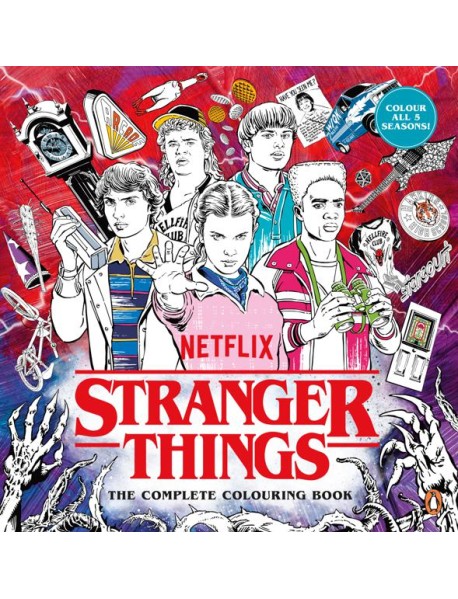 Stranger Things The Complete Colouring