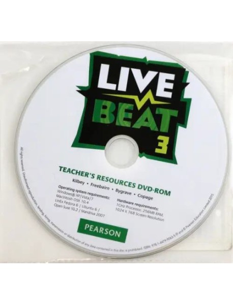 Live Beat 3 Teachers Resources CD-ROM'