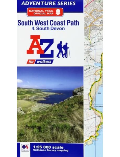 South West Coast Path South Devon Adventure Atlas