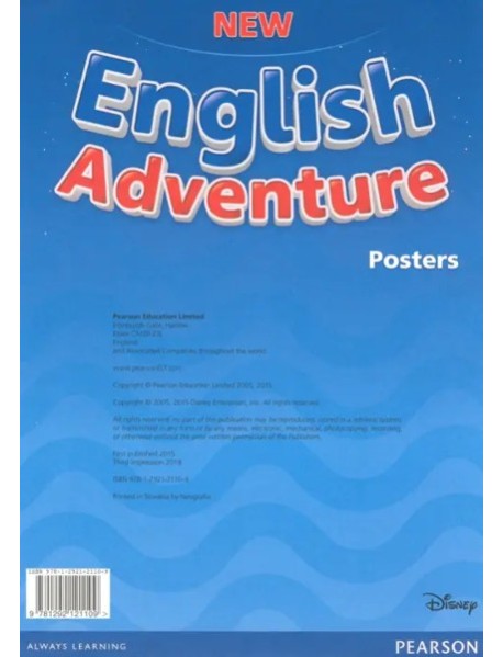 New English Adventure Starter A Posters