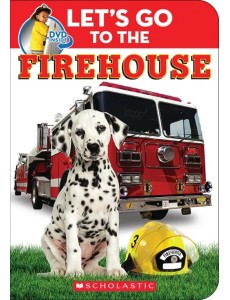 Lets Go to the Firehouse Padded Book+Dvd Set