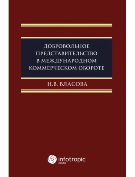 Добровол.представител.в междунар.коммерч.обороте