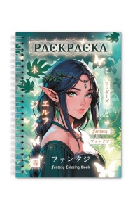 РАСКРАСКА-АНТИСТРЕСС. ДЕВУШКИ. Фэнтези девушки