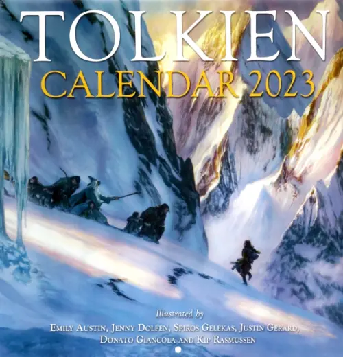 Tolkien Calendar 2023, Толкин Джон Рональд Руэл, Harpercollins купить с