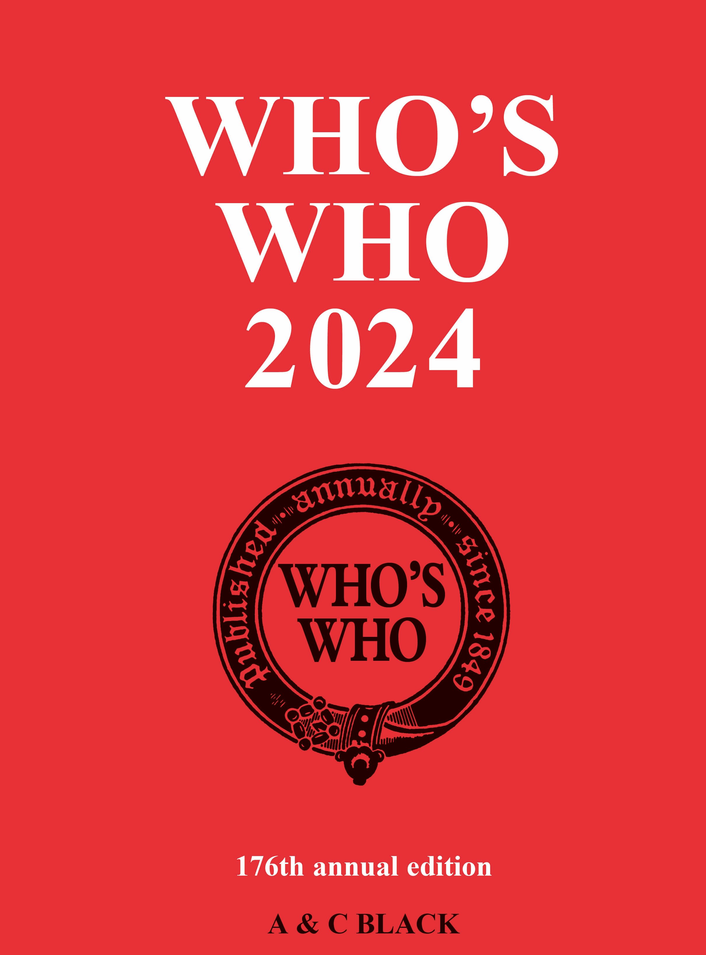 Who S Who 2024 Bloomsbury Publishing UK   9781399409452 